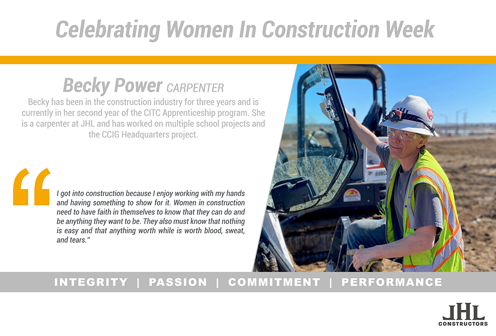 Women in Construction Week 6