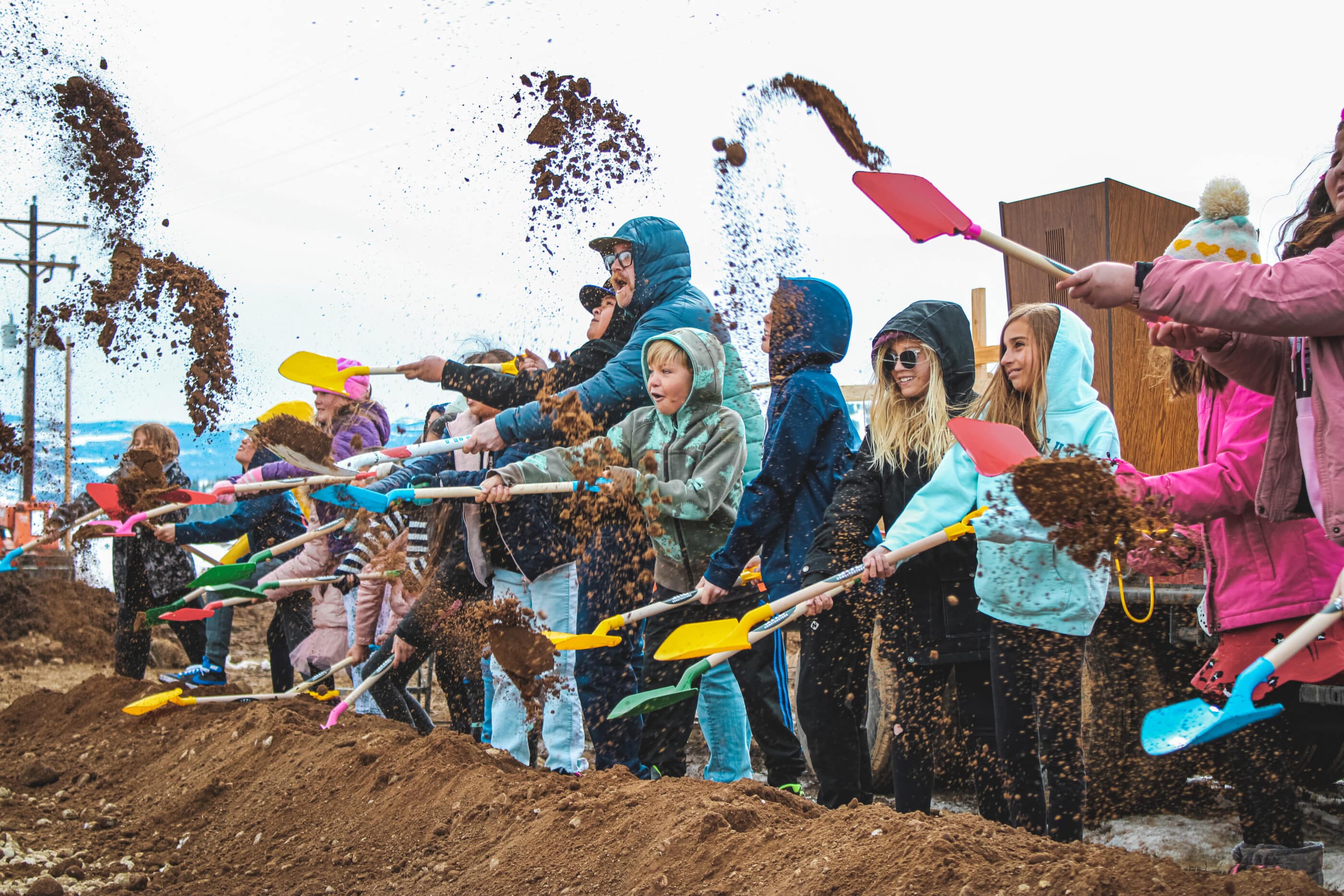 March 2023 Groundbreaking, Granby Elementary School JHL Constructors