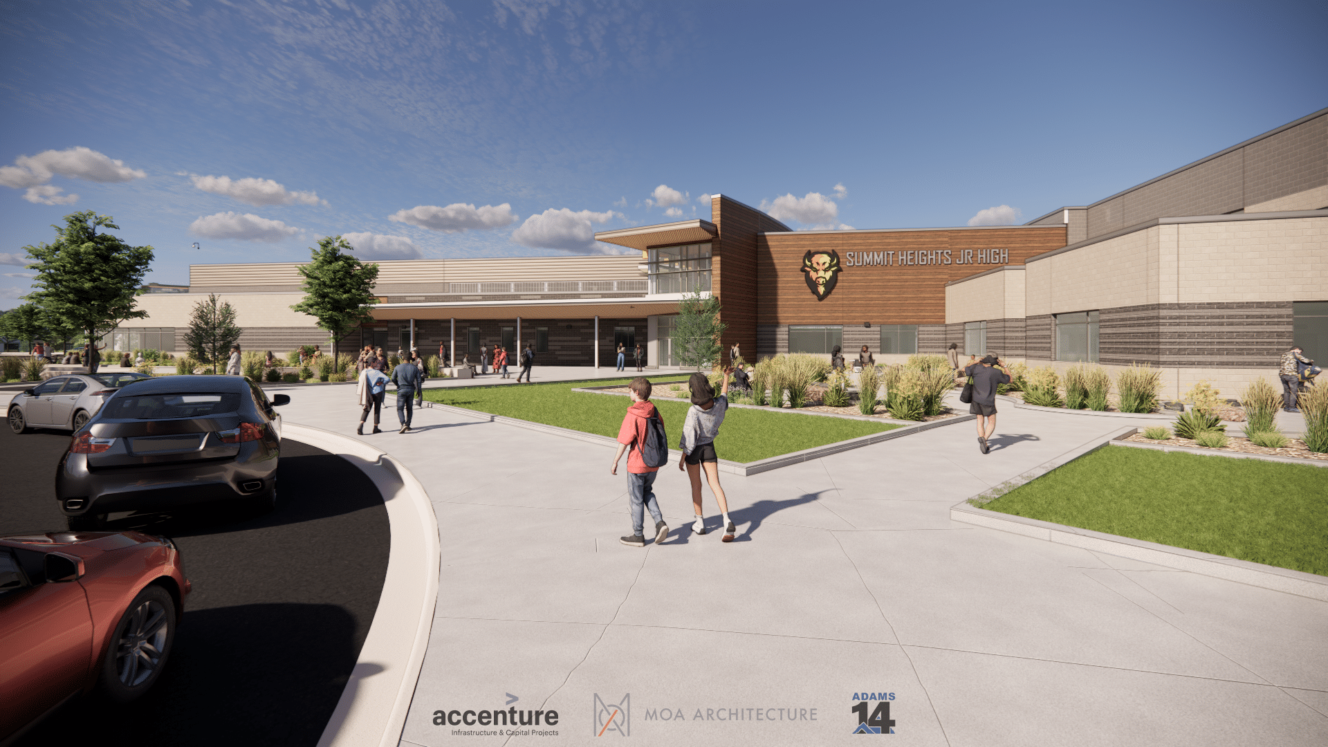 Summit Heights Jr. High School_Adams 14_Front Entry